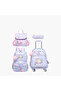 Printed Lunch Bag with Adjustable Strap and Flap Closure - 8