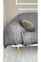 Large Size Patterned Tassel Sofa Cover Cotton |   Armchair Shawl 180 X 280 cm Gray - 6