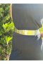 80X4 cm Steel Buckle Elastic Women's Belt - 2