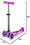 Micro Kickboard | Mini Deluxe Glow Plus LED Scooter | Adjustable Handlebar | Lean-to-Steer | Lightwe - 7