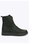 17945Z Genuine Leather Women's Boots Black Nubuck