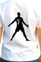 Boy's Crew Neck Front and Back Ronaldo Printed 100% Cotton T-Shirt - 4