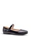 Florence Girl's Blunt Toe Black Color Ballerina Shoes