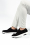 Rlx1002-1 100% Genuine Calf Leather Men's Sports Shoes Orthopedic Sole Casual Sneaker Black - 2