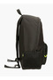 Logo Print School Backpack with Adjustable Straps and Zip Closure - 38x19x43 cm - 2