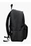 Logo Print School Backpack with Adjustable Straps and Zip Closure - 38x19x43 cm - 2