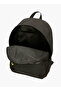 Logo Print School Backpack with Adjustable Straps and Zip Closure - 38x19x43 cm - 6