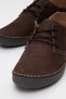 Women's Comfort Casual Shoes Real Nubuck Leather Br 44184 Nubuck Brown - 3