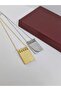 Steel Notepad Necklace Name Written Does Not Tarnish - 6