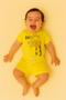 Boys and Girls Cotton Uni Soft Short Sleeve Summer Baby Set 0-6 Months - 4 Years Yellow - 7