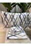 Patterned Single 100% Cotton Elasticless Sheet and Pillowcase Set - 4