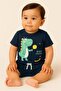 Cotton Unisex Soft Short-Sleeve Summer Baby Set 0-6 Months 4 - Years Indigo - 3