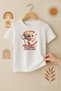 Ballerina Cappuccina Italian Brainrot Design Printed Children's T-Shirt, Cappuccino Ballerina Printed 4-13 Years