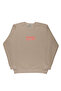 Lenithra Demon Slayer Anime Back Printed Unisex Oversize Beige Sweatshirt - 4