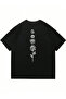 Red Rose Rose Printed Men's T-Shirt Tshirt Oversize - 2