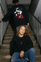 Lenithra Fullmetal Alchemist Brotherhood Elric Back Printed Unisex Oversize Black Sweatshirt