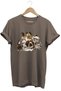 Hunting Dogs and Birds Themed 100% Cotton Unisex Regular Fit T-Shirt