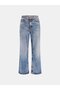 Wide Women's Denim Trousers - 5