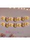 Teddy Bear Character Decorative Banner Wall Ornament Retro Bear Concept Birthday Party Ornaments - 3