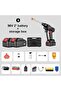 48V Cordless High Pressure Washer with 2 Batteries, Portable Electric Power Washer for Car, Bike - 3