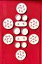 Cherry Series 14 Piece Ceramic Breakfast Set 6-Person Breakfast Set Luxury Ceramic - 2