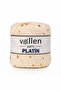Platinum Sequin Knitting Yarn, Shiny Glitter Crochet and Needle Compatible Wool, Cream