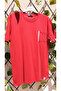 Cream Color Premium a Quality Round Neck Pocket Detail Crew Neck T-Shirt