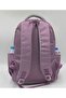 Plain Satin Fabric Backpack Waterproof School Backpack Tiny 34100 - 5