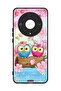 Honor X9b 5G Protective Case Cover Cute Owls Art