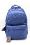 Plain Satin Fabric Backpack Waterproof School Backpack Tiny 34100 - 2