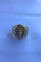 Special Design Masculine Adjustable Men's Ring with Lion Figure - 4
