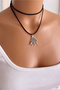Vintage Flower Zamak Plated Vintage Y2K Pinterest String Necklace