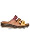 25Y Nbl05 Tan Women's Genuine Leather Daily Slippers - 2