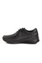 Black Genuine Leather Men's Casual Shoes C411 m - 2