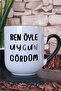 I Looked so Suitable Text Printed Fun Gift Black Premium Mug with Inside and Handle - 2