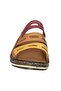 25Y Nbl05 Tan Women's Genuine Leather Daily Slippers - 4