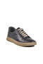 Navy Blue Genuine Leather Men's Casual Shoes C2023 m - 3