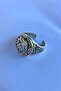 Special Design Masculine Adjustable Men's Ring with Eagle Figure - 5