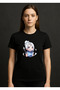 Oversize Jett Printed T-Shirt, Oversize Unisex White T-Shirt - 3