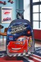 Kindergarten Nursery Children's Suitcase Backpack with Rickshaw and Wheels