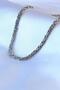 Steel Silver Color King Chain Model Men's Necklace - 4