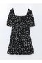 Lcwaikiki Classic Floral Gathered Women's Dress (S5) - 6