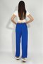 Women's Elastic Waist Ayrobin Tracksuit Pants Cobalt Blue - 7