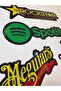 Rockstar,Spotify,Meguiars,Laptop Sticker (Sticker) Notebook, Helmet, Bicycle, Motorcycle, - 2