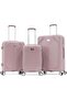 Eugenia Lightweight Spinner Wheel Suitcase with TSA Lock (ROSE PINK, 20-Inch) - 2
