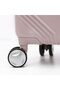 Eugenia Lightweight Spinner Wheel Suitcase with TSA Lock (ROSE PINK, 20-Inch) - 5