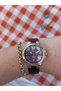 Jg.Polo Club Purple Color Special Series Stone Steel Watches Women's Watches Do Not Change Color - 3
