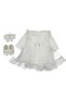 Baby Girl Lace Mevlütluk Dress Newborn Clothes Set - Hospital Exit and Mevlütluk Set - 2