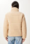 Women's Latte Soft Textured Plush Coat Dd01370 - 7