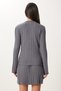 Women's Gray Mini Knitwear Skirt Cardigan Set Yy00248 - 6